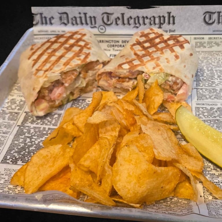 Delicious Chicken Bacon Ranch Wrap